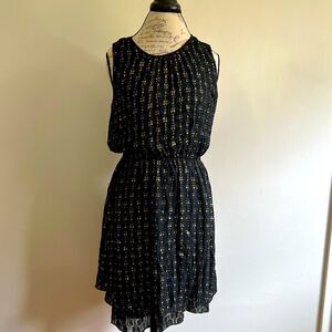 Maison Jules Black and Gold dress